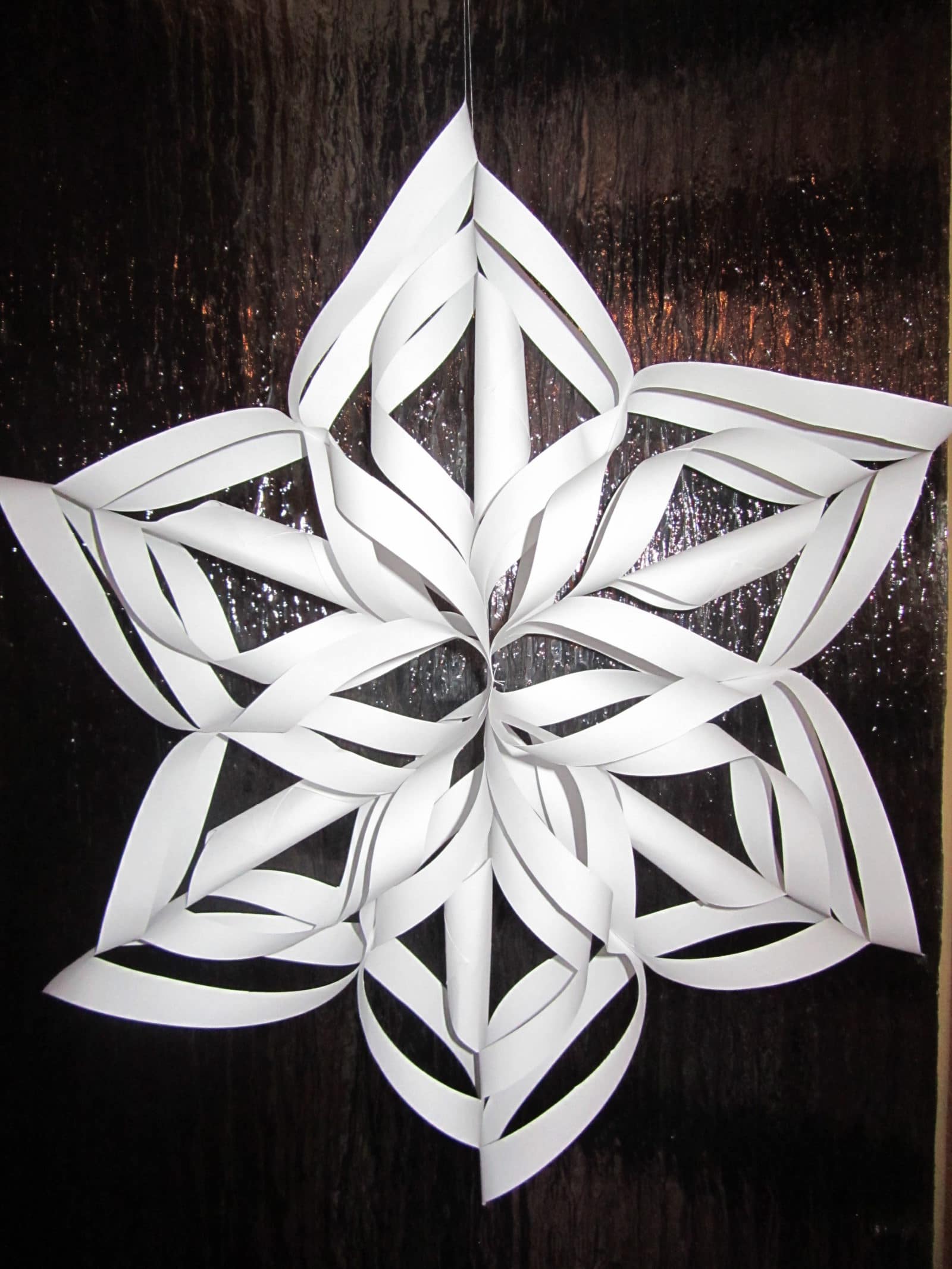 Weihnachtsstern aus Papier