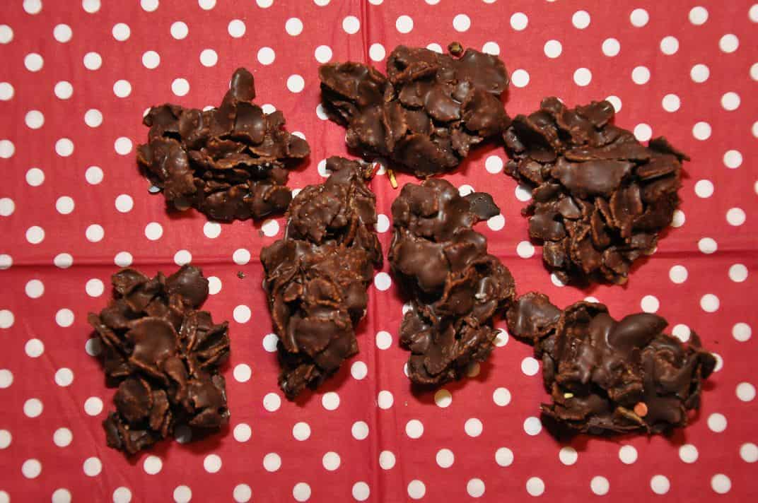Schnelle Schokokrossies