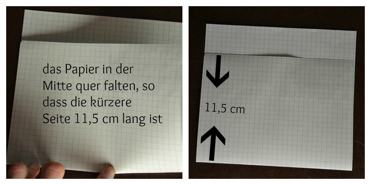 Briefumschlag nähen (Recycling)