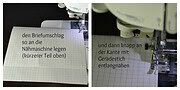 Briefumschlag nähen (Recycling)