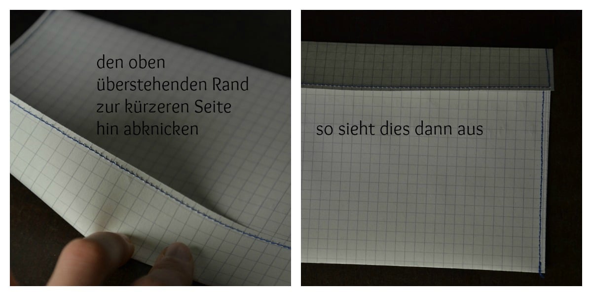 Briefumschlag nähen (Recycling)