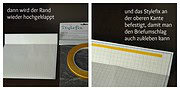 Briefumschlag nähen (Recycling)