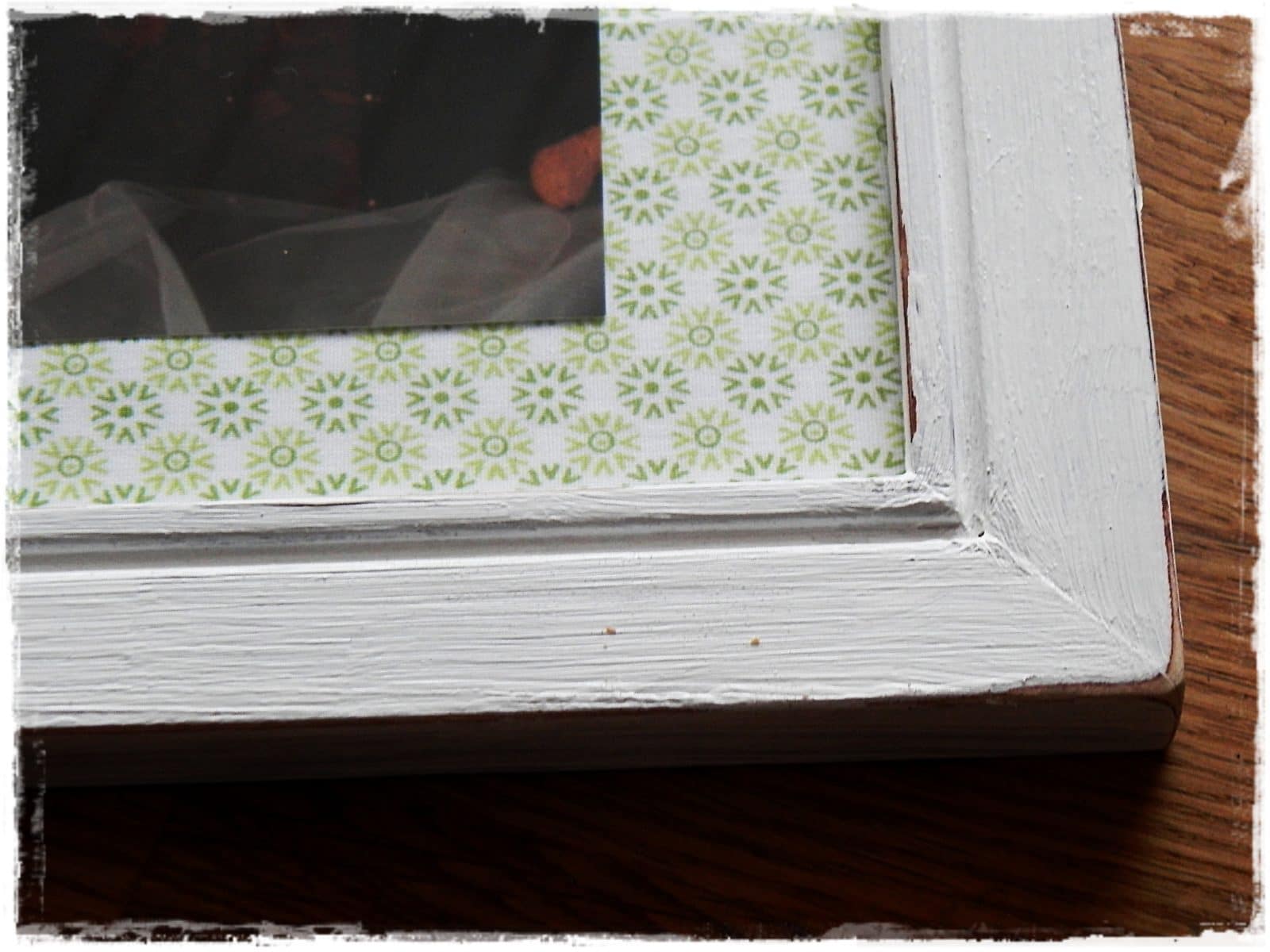 Bilderrahmen im Shabby Chic umgestalten
