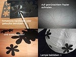 Papierlampe verschönern – total einfach!