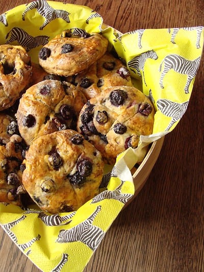 Scones mit Heidelbeeren