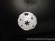 Papierlampe verschönern – total einfach!