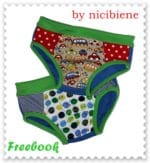 Bunte Schlüppis für kleine Männer aus Jerseyresten