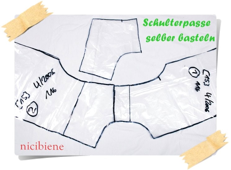Schulterpasse basteln