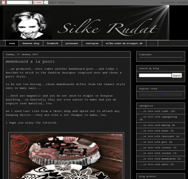 Silke Rudat, der deutsche Blog