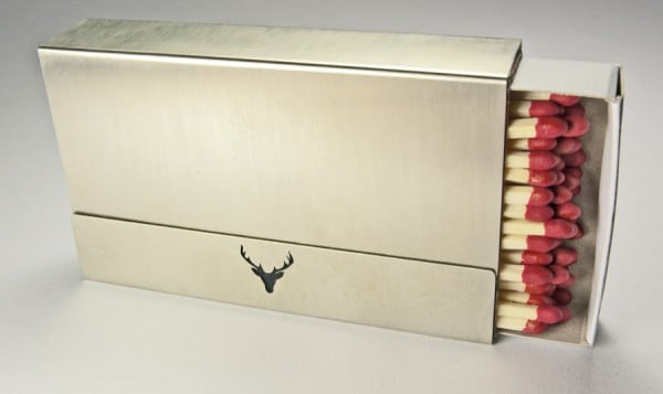 Kaminholzschachtel "Hirschkopf"