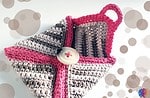 Krimskrams-Tasche (gehäkelt)