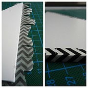 Flexibles geometrisches Wandbild / Dreiecke