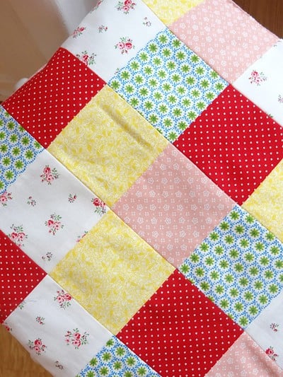 Patchwork Sitzkissen