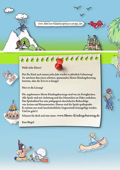 Motto-Kindergeburtstage wie Fertigkuchen! Motto-Kindergeburtstage wie Fertigkuchen!