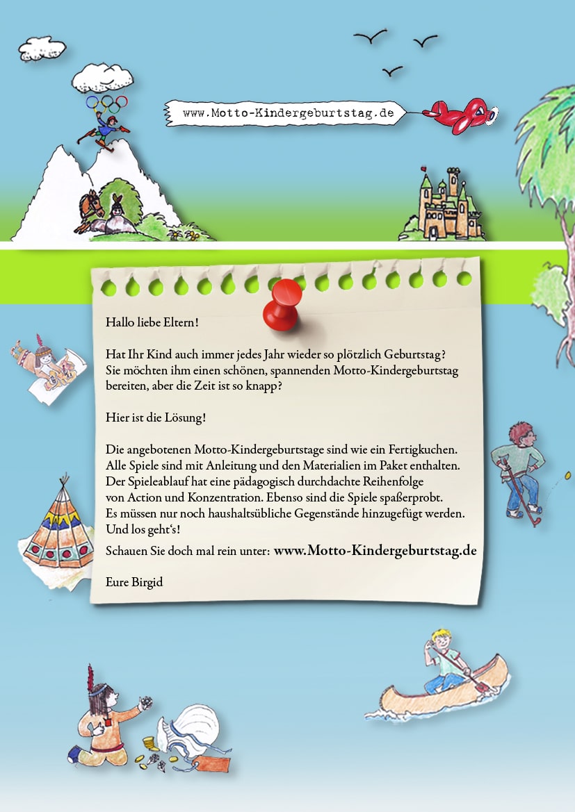 Motto-Kindergeburtstag