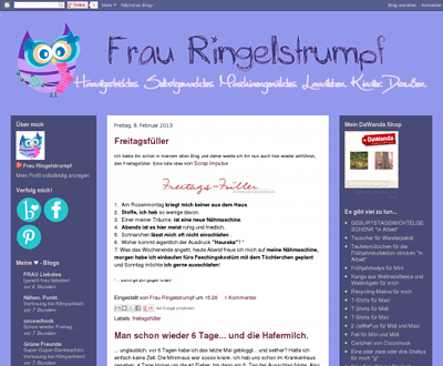 Frau Ringelstrumpf