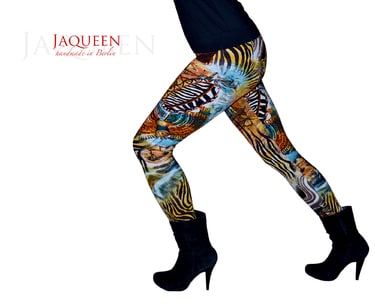 Leggings Afrikamuster