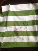 Bestickte Tasche