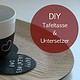 DIY Tafeltasse und Tafeluntersetzer Video-Anleitung