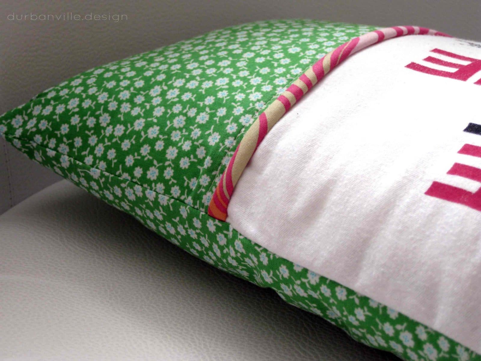 wie ein (d)olles T-Shirt zum Kissen wird / Stichwort: Upcycling