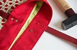 Shopper mit Lederhenkeln