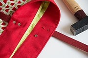 Shopper mit Lederhenkeln