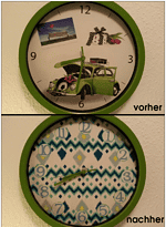 Retro-Uhr selbstgemacht