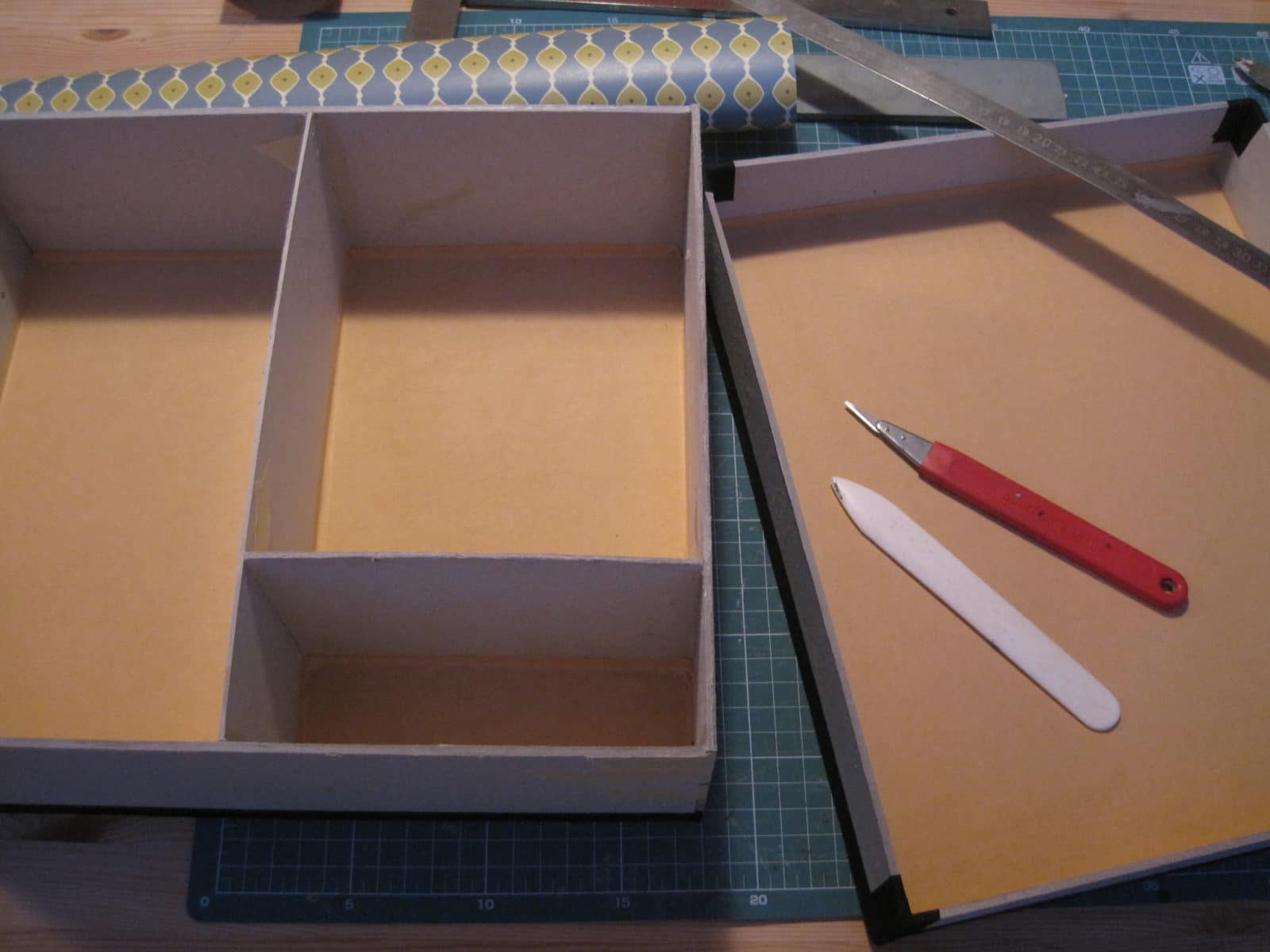 Schachteln, Schachteln….