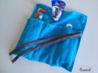 Tutorial Zahnpasta/bürste Travel Pouch