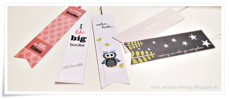 DIY – Lesezeichen {bookmarks} Free Printable