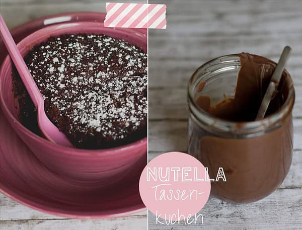 Nutella-Tassenkuchen