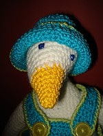 gehäkelte Gans