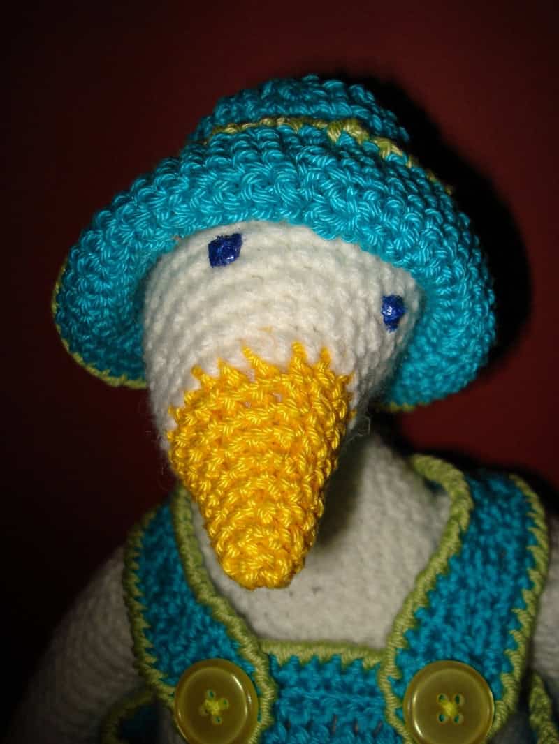 gehäkelte Gans