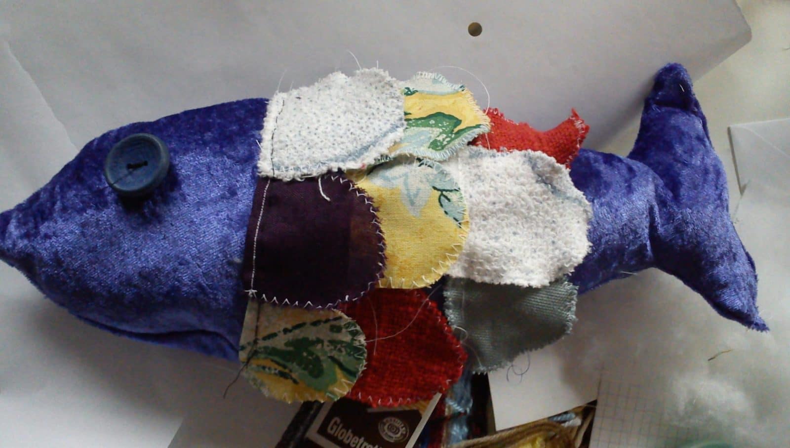 Fisch-Kuscheltier