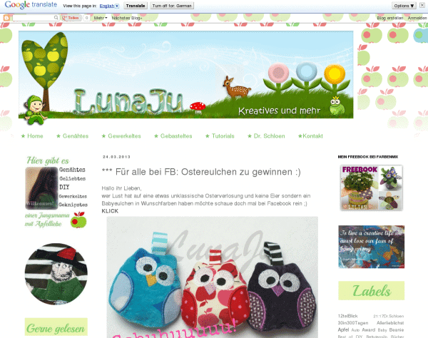 LunaJu Kreativblog