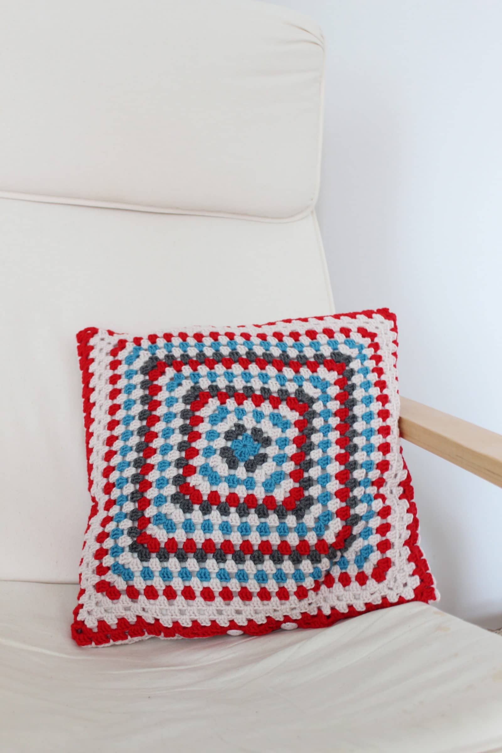 Granny Square Kissen