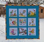 Babydecke aus Taschentüchern