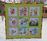 Babydecke aus Taschentüchern