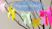 DIY Origami Schleife Videoanleitung