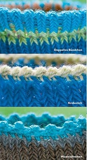 Strümpfe stricken ohne Nadeln