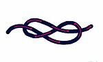 Statementkette mit Knoten und Perlen
