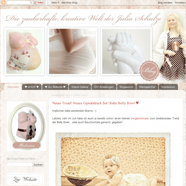 Schwangerschaft & Baby – Erinnerungen schaffen & schenken