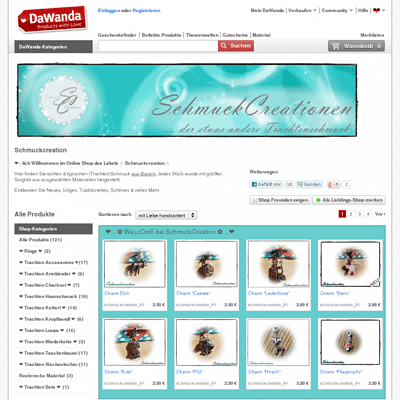 Schmuckcreation ...der etwas andere Trachtenschmuck