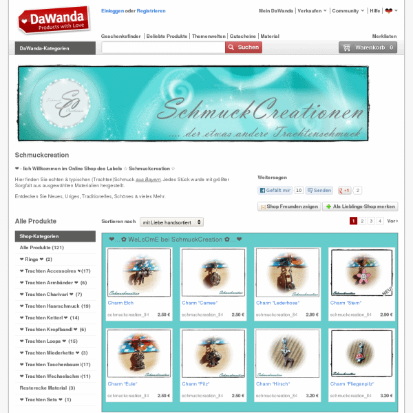 Schmuckcreation …der etwas andere Trachtenschmuck