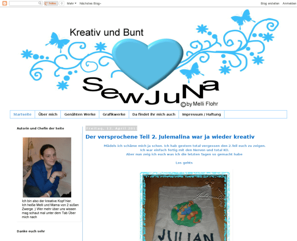 SewJuNa Kreativ & Bunt SewJuNa Kreativ & Bunt