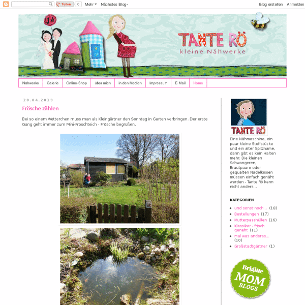 Tante Rö - Kleine Nähwerke Tante Rö - Kleine Nähwerke