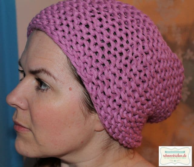 Einfache Beanie Frühlings-Beanie stricken