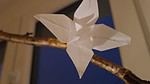 Origami-Blüten-Zweig