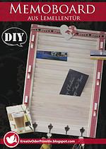 Memoboard aus Lamellentür