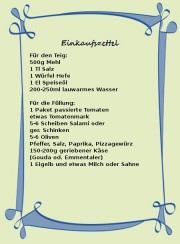Pizzaschnecken
